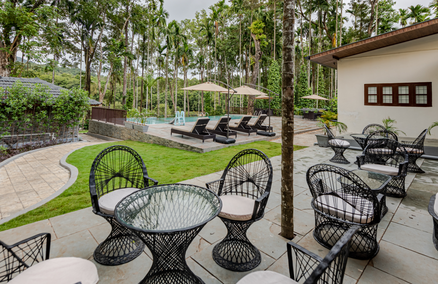 Shanthi Kunnj Riverside Exotica Chikmagalūr Exterior foto