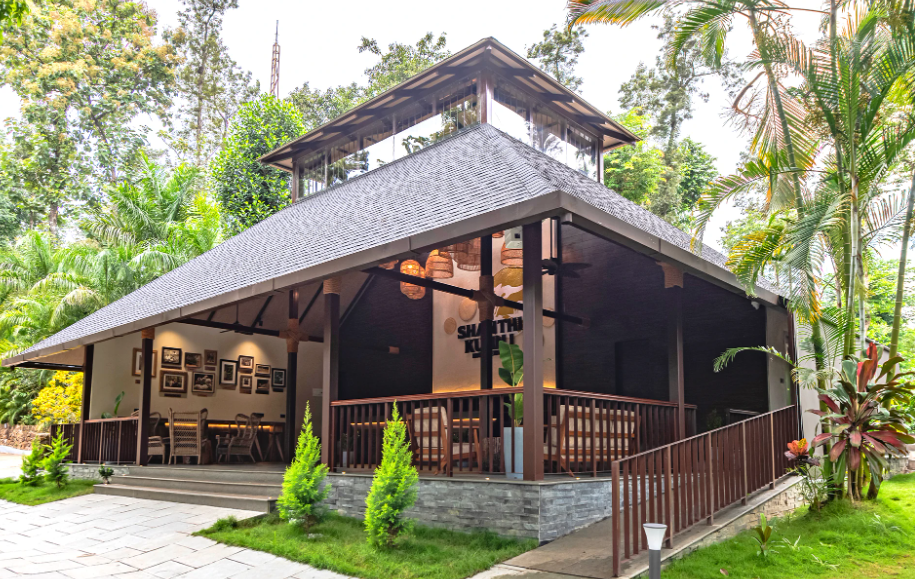 Shanthi Kunnj Riverside Exotica Chikmagalūr Exterior foto